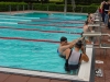 Schwimmbad, im Wasser